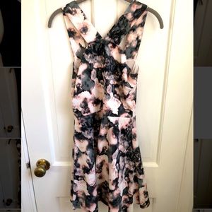 Love...Ady Cross Halter Dress